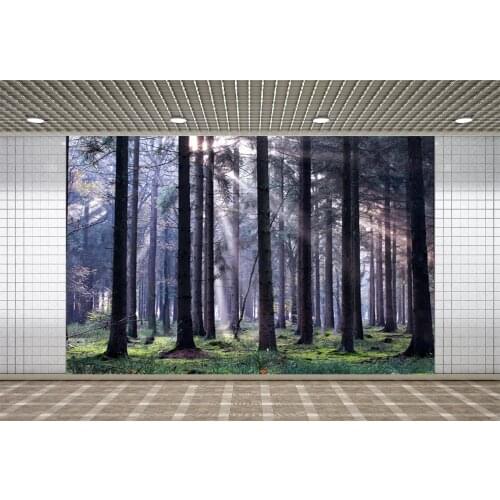 Lyavshi Forest Natural Landscape Decoration Green Backdrop Photocall For Photo Studio Vinyl Photophone Photography Background