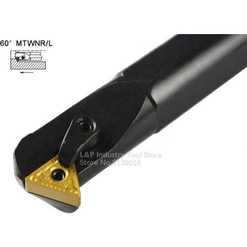 New Internal Turning Tool Cutting Edge Angle 60 S20R-MTWNR16 S20R-MTWNL16 Boring Bar Toolholder Not Including Blade
