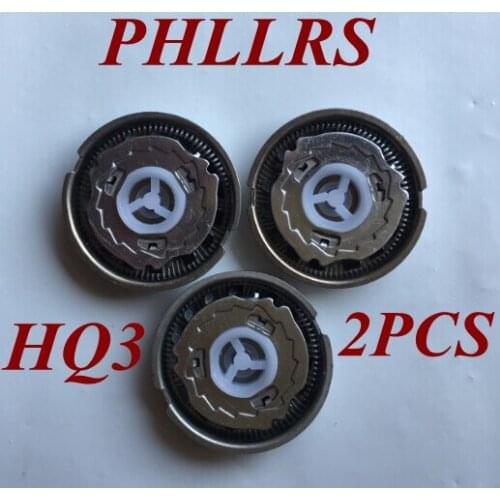2PCS HQ3 replace head razor blade for philips hq4 hq55 hq56 electric shaver HQ3865 HQ3870 HQ442 HQ443 HQ444 HQ481 HQ482 HQ483