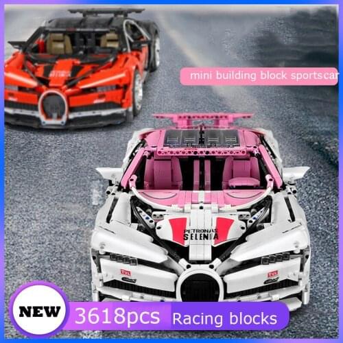 Technic Mechanical Racing Car Stunt Vehicle Sport Building Blocks Bricks DIYToys Gifts For Children Kids Educational Toys