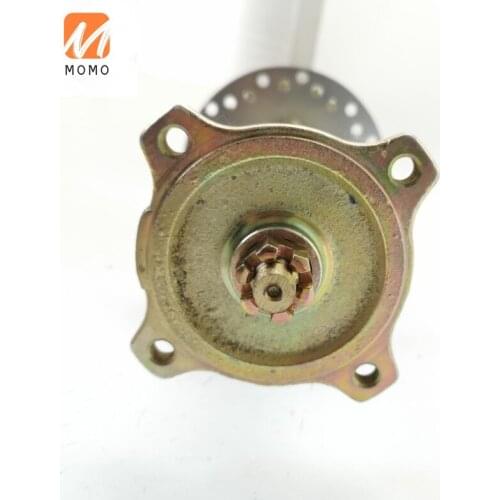 TY1100cm ATV Quad Go Karts Rear Axle Complete Assembly with Carrier Hub Brake Disc Chain Sporcket 4 hole 3 hole