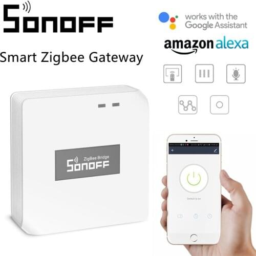 SONOFF ZBBridge Smart Zigbee Bridge Zigbee 3.0 APP Wireless Remote Controller Smart Home Bridge Alexa Google Home Voice Control