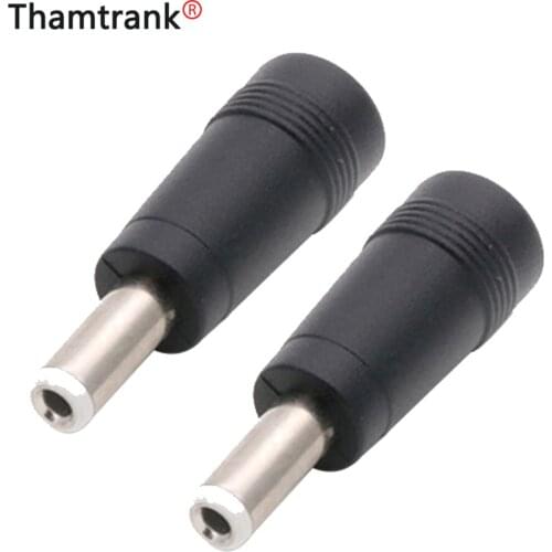 10pcs DC 5525 Power Plug 5.5*2.1 mm female jack socket to 5.5*2.5mm male Plug DC Power Connector Travel Charger Conversion Plug