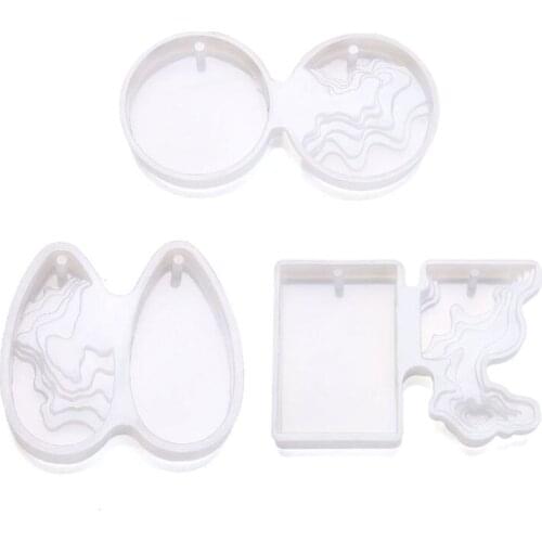 2021 New Ocean Island Pendant Resin Molds Silicone Molds Jewelry Making Epoxy Resin Molds for Pendant Necklace Resin Crafts DIY