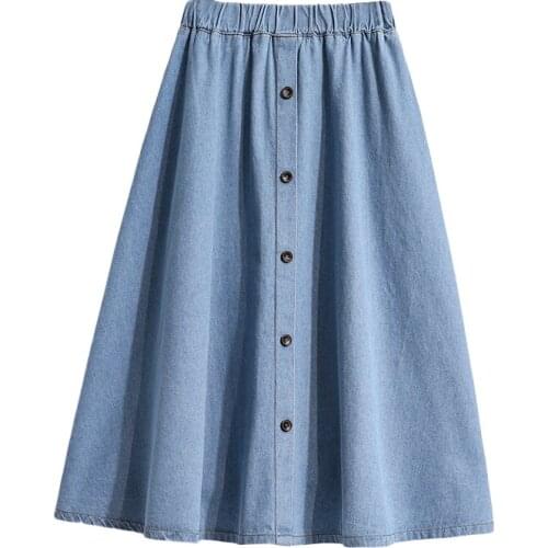 Bencresun Denim Skirts For Women
