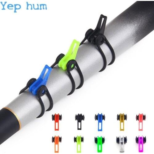 2021 Hot Selling 10pcs/lot Plastic Fishing Hook Secure Keeper Holder Lure Jig Hooks Safe Keep Rod Tool Bait Casting Accessories