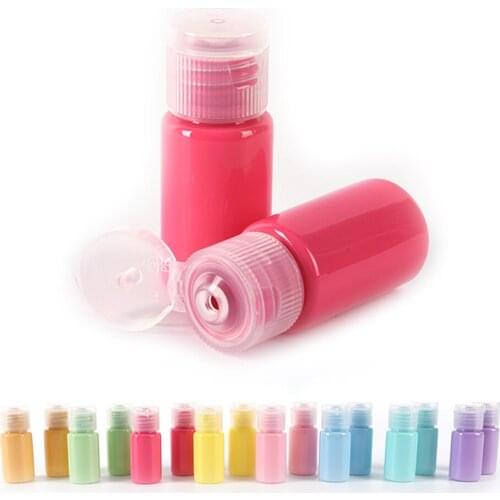 Macaron Mini Empty Candy Plastic Travel Set 2X10ml Emulsion Shampoo Sub Bottle Lotion Refillable Bottle Cosmetic Packaging