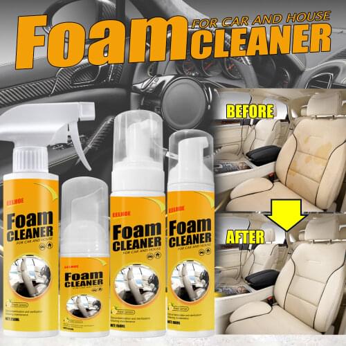 100/30ML Multi-purpose Foam Cleaner Anti-aging Cleaning Automoive Car Interior Home Cleaning Foam Cleaner Cleaning Foam Spray