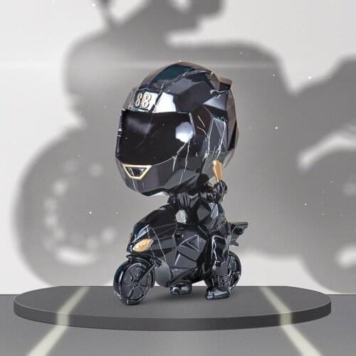 Motorcycle Model Figurine Porch Decoration Key Sundry Storage Container Ornaments Nordic Home Accessories Desk Decoration