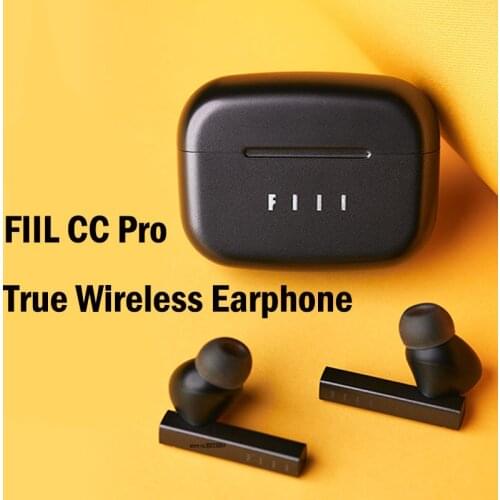 New product FIIL CC Pro True Wireless Earphone TWS Bluetooth 5.2 Earbuds Dual Noise Cancelling Fast Charging ANC ENC Headset