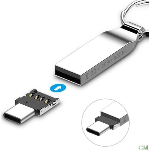 USB 3.1 Type-C USB-C Connector Type C Male to USB Female OTG Adapter Converter For Android Tablet Phone Flash Drive U Disk