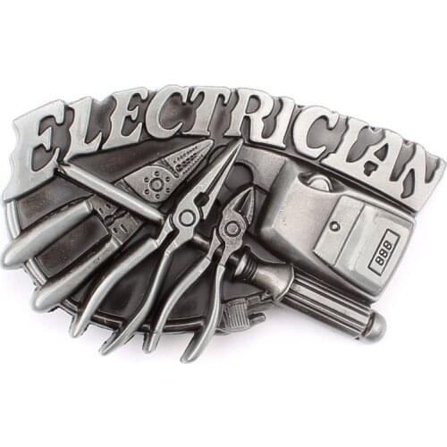 YonbaoDY electrician Belt buckle 4cm width waistband DIY Accessories Pliers screwdriver tool pattern