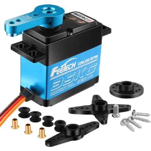 FEETECH FI7635M Digital Servo 220 Degree 7.4V 25kg.cm Magnetic Steel Gear RC Servo for Arduino Smart Car Robot
