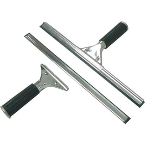 35CM Clean Glass Wiper Stainless Steel Glass Squeegee Glass Scraper Glass Wiper for Shower Door Glass Tile Room Windows