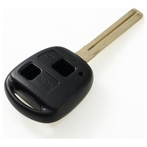 2 Buttons Replacement Remote Key Shell Case For Lexus With TOY40 Uncut Blade Fob KeyBlank Cover 10PCS/lot