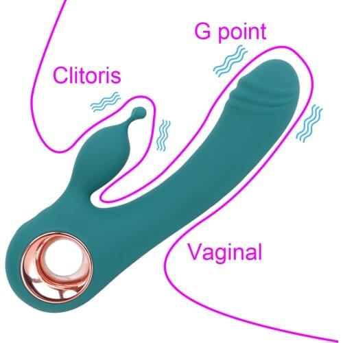 10 Frequency Adult Products Dildo Rabbit Vibrator G Spot Clitoris Stimulation Vaginal Anal Massager Sex Toys for Women