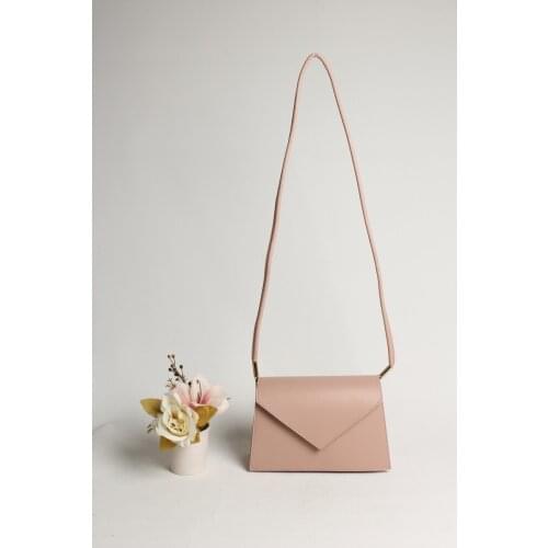 2021 season Special Suitable For Daily Use Pu Leather Female Powder Envelope Detailed Rope Strap Shoulder Bag