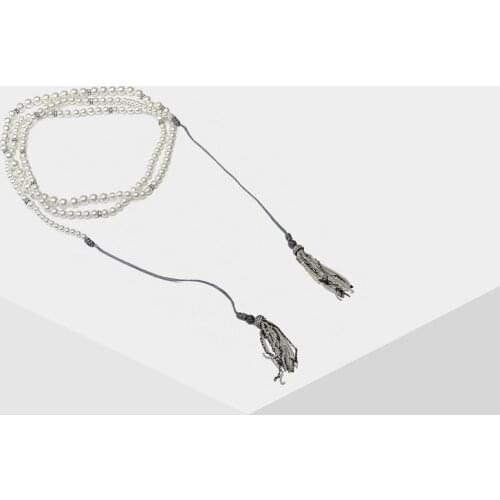 Amorita boutique Pearl tassel necklace