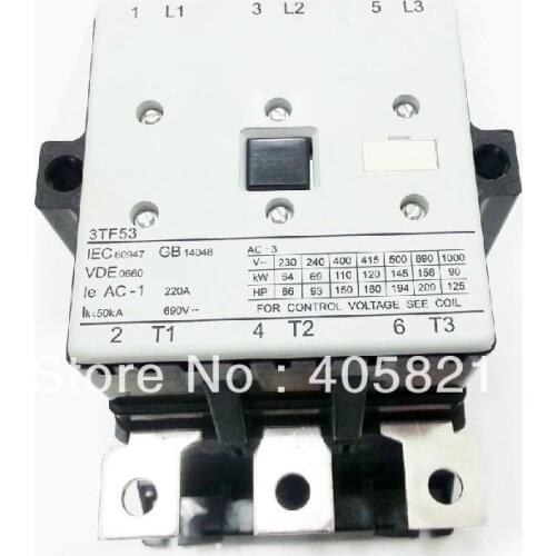 CJX1-205(5322) AC contactor magnetic contactor 2NO+2NC 205A