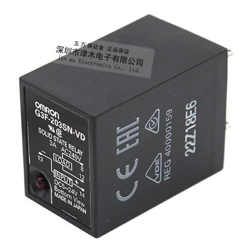 G3F-203SN-VD miniature solid-state relay 3A photoelectric coupler 6months warranty