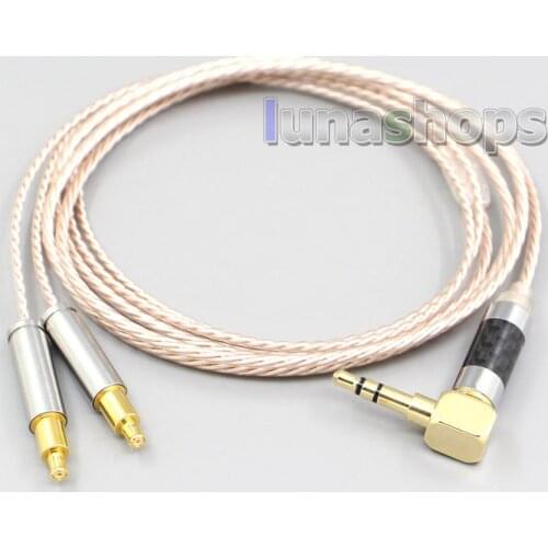 LN006892 Hi-Res Brown XLR 2.5mm 4.4mm Earphone Cable For Audio Technica ATH-ADX5000 MSR7b 770H 990H ESW950 SR9 ES750 ESW990