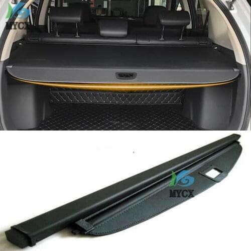 Quality! New FOR HYUNDAI Santa Fe 2007 - 2012 7 Seat Rear Trunk Security Shield Cargo Cover Black