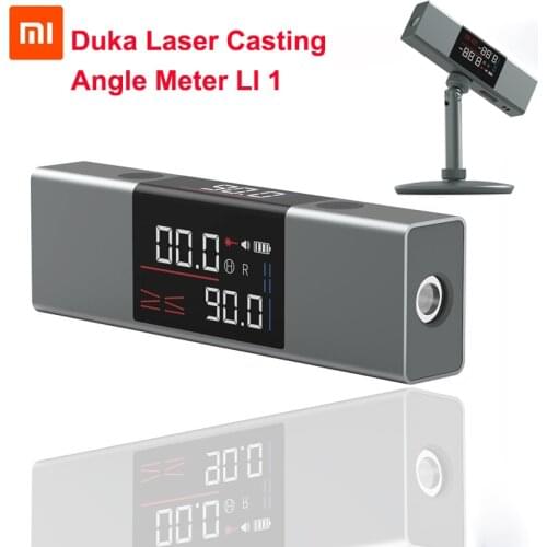 Duka Atuman Laser Angle Casting Instrument Real Time Angle Meter LI 1 Double-sided High-definition Led Screen Type C Charging