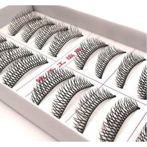 Natural Net TPYE crisscross DIY false eyelashes as handmade lashes fake eyelashes artificial eyelashes for Eye beauty makeup