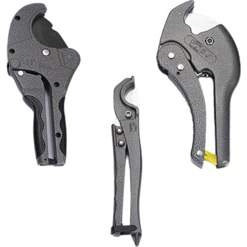 2021 New Pipe and Tube Cutter, Ratcheting Hose Cutter One-hand Fast Pipe Cutting Tool