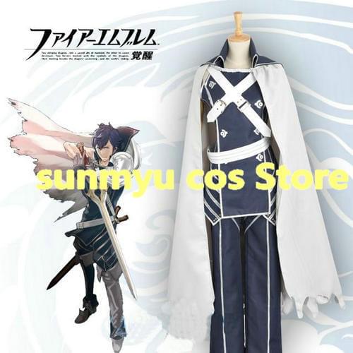FIRE EMBLEM Awakening Chrom Uniform Clothes Cosplay Costume,Custom Size Halloween