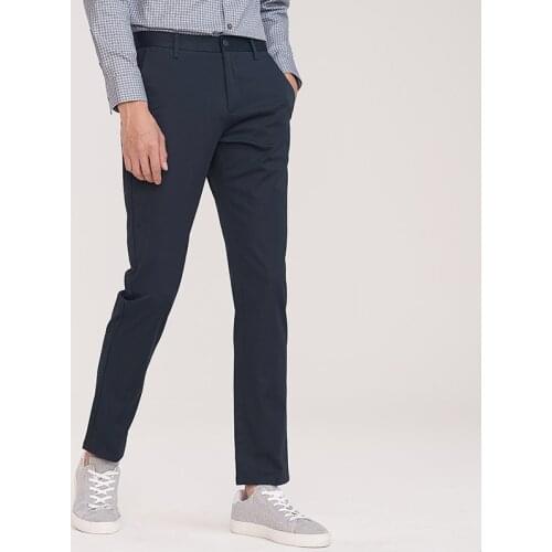 Casual Pants Mens Spring Thin Straight Loose All-Match Stretch Mens Drape Business Casual Trousers