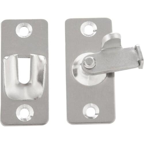 Right Angle Lock 90 Degree Room Door Buckle Buckle Suitable For Bathroom Barn Door Sliding Door Buckle Bending Right Angle Door
