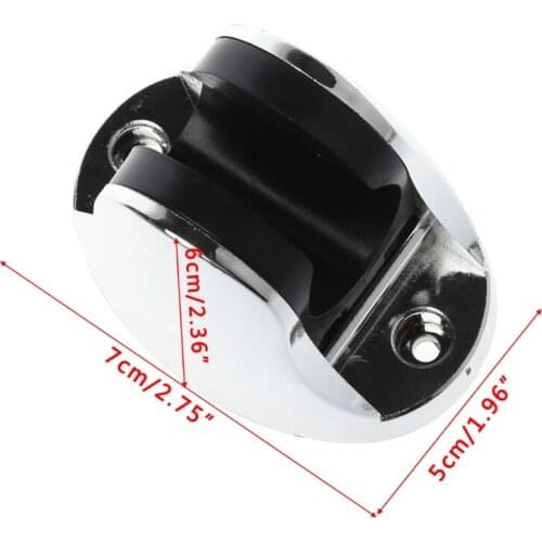 Bathroom Shower Base Holder Adjustable Hose Wall Mount Head Stand Bracket