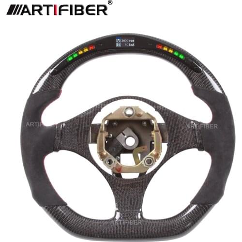 LED Carbon Fiber Steering Wheel for Mitsubishi EVO9