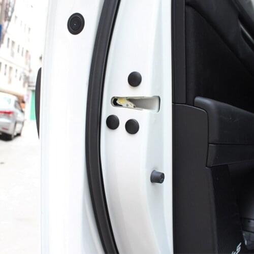 12PCS Door Lock Screw Protector Cover For Peugeot 206 207 208 301 307 308 407 2008 3008 4008 Accessories