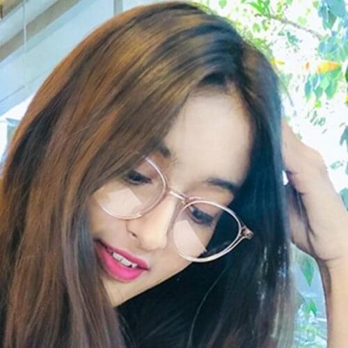 BLUEMOKY Retro Acetate Round Computer Glasses Frame Women Anti Blue Light Lens Spectacles Transparent Optical Myopia Eyewear