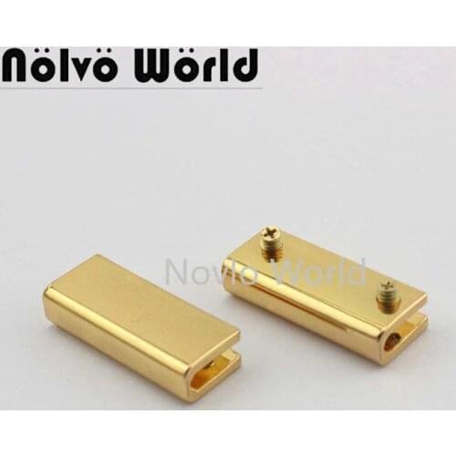 6 pieces, 25*8.6mm metal side clip buckle shoes garment belts handbag hanging hook strap chain diy hardware accessories