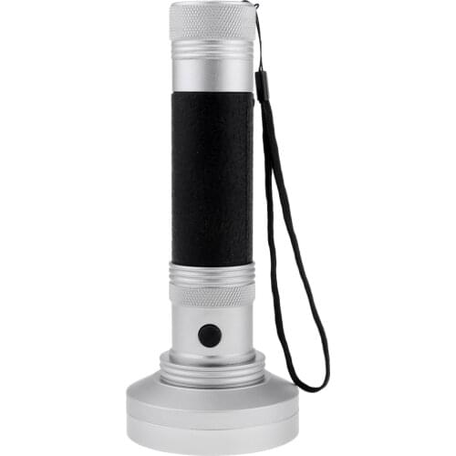 Aluminum Black Light UV Blacklight Flashlight 100 LED 395nm 6pcs AA Batteries for Pets Urine Stains Detection