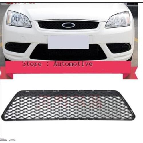 Car-styling ABS chrome front rear fog lamps cover trim For Ford Focus 2007 2008 Grille Around Trim Racing Grills Trim