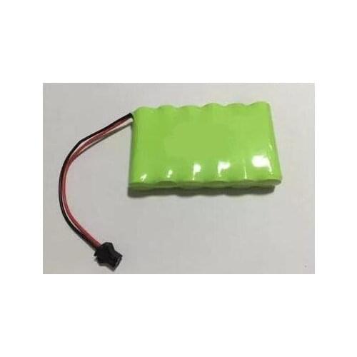 Free shipping 7.2V AA Ni-MH 2500mAh Battery Pack Rechargeable batteries with SM connector