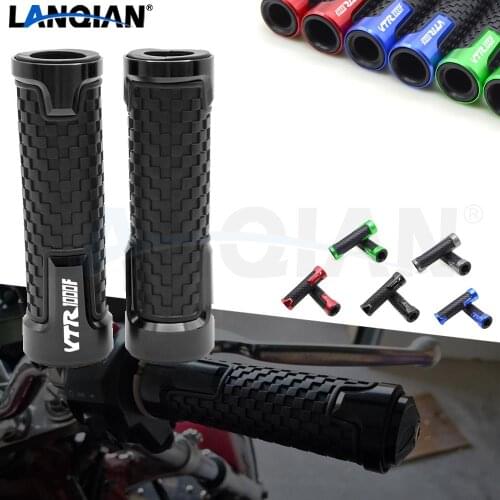For Honda VTR1000F FIRESTORM 7/8 22MM Motorcycle Handlebar Grips Hand Bar Grips VTR1000F FIRESTORM 1998-2005 2002 2003 2004