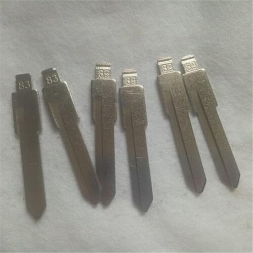 New 83# key blade For Benz Flip folding remote key blade NO.83 Uncut key blade