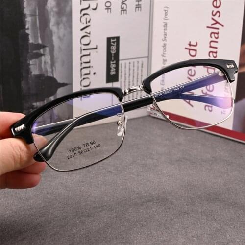 Rockjoy Eyeglasses Frames Male Oversized Glasses Men 155mm Wide Spectacles for Women Reading Myopia Prescription Optical Lens