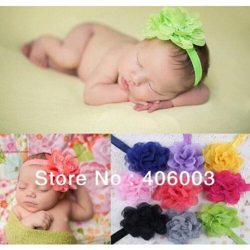 Wholesale Baby Girls Elastic headband Childrens Hair accessories Free Shipping
