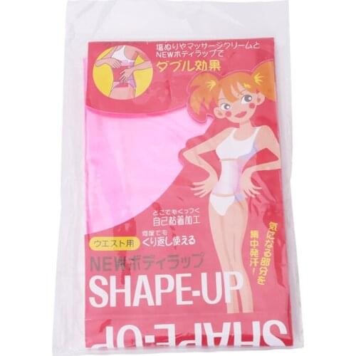 Sauna Lose Weight Firm Slimming Belt Waist Wrap Shaper Cellulite Belly Burn Fat