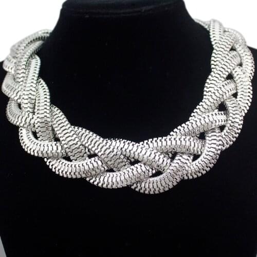 RechicGu Silver Chokers