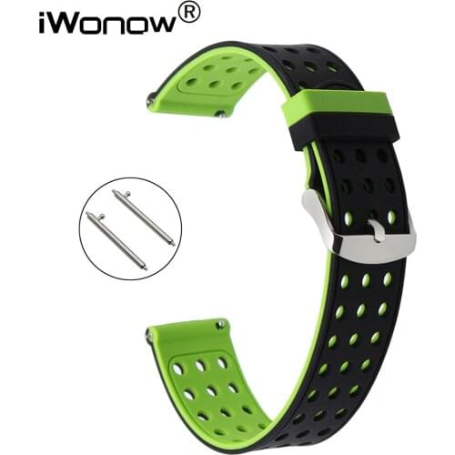 Quick Release Silicone Rubber Watchband for Diesel DZ Fossil Men Women Watch Band Wrist Strap 18mm 19mm 20mm 21mm 22mm 23mm 24mm