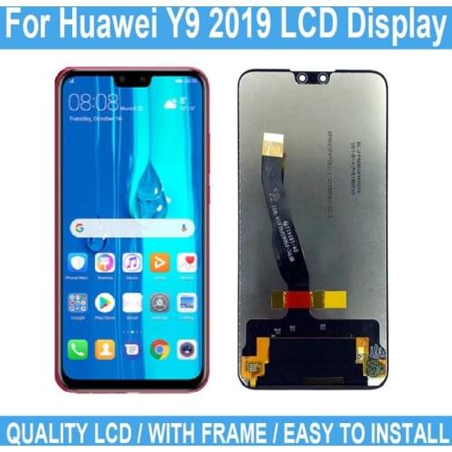 6.5" For Huawei Y9 2019 JKM-LX1 LX2 LX3 LCD Display Touch Screen For Huawei Enjoy 9 Plus Digitizer Assembly Repair Parts +Tool