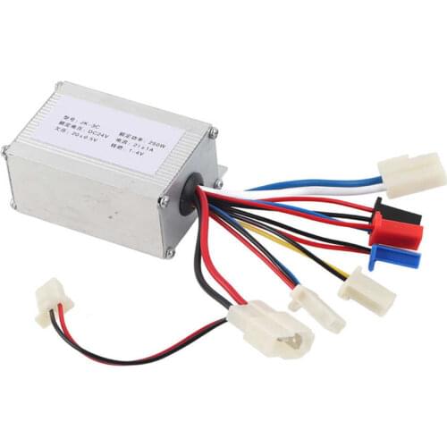 24V 250W Electric Bike Motor Brushed Controller Box for Electric Bicycle Electric Bike Scooter E-bike Motor Accessory