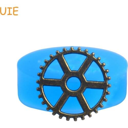 ST022U Silicone Molds - Steampunk Gear Mold 19.7mm - Cake Decoration Bakeware Polymer Sugarcraft Molds, Food Safe